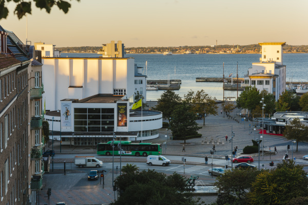 Vy över Helsingborg