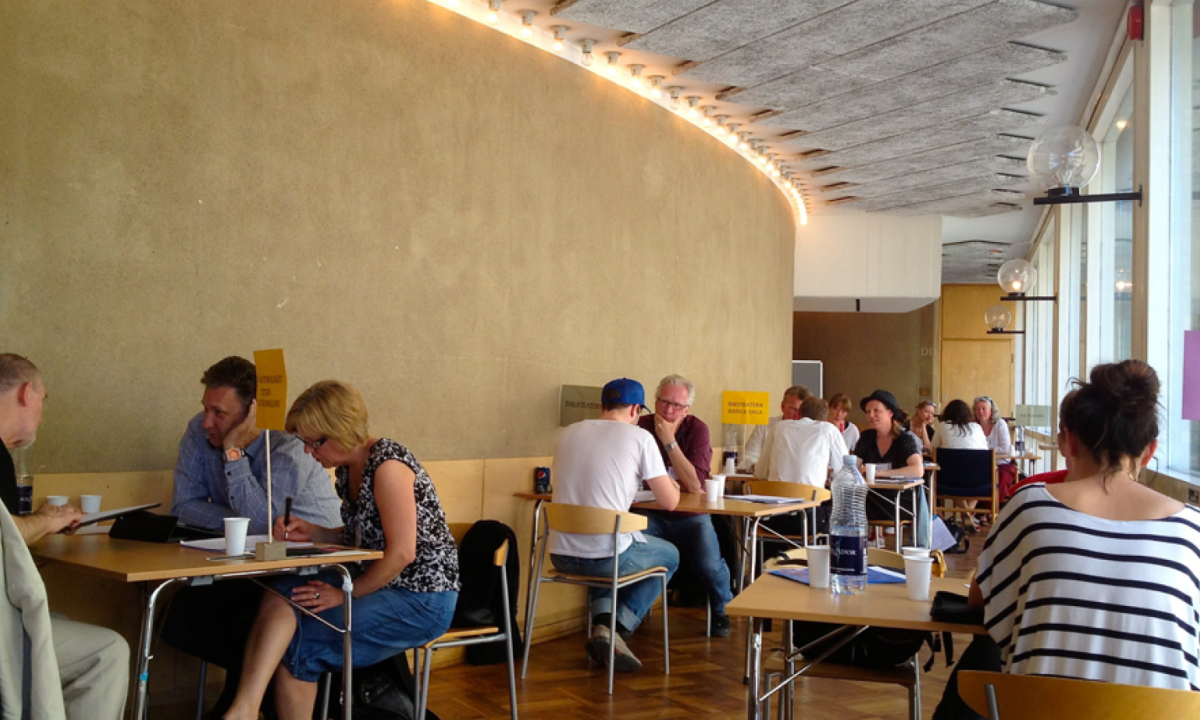 Föreställningsbild, Speeddating, bibu, 2018